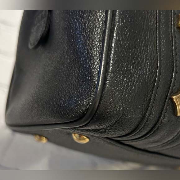 MCM Black Mini Boston Bag - EUC With Dust Bag - Picture 3 of 16